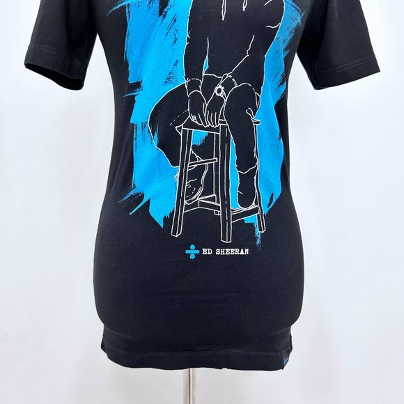 Ed Sheeran Divide Tour Black Graphic Tee Shirt - Picture 5 of 16